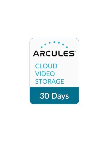 Cloud Storage For 30 Days, 4K Up To 12 FPS, Record On Motion Only